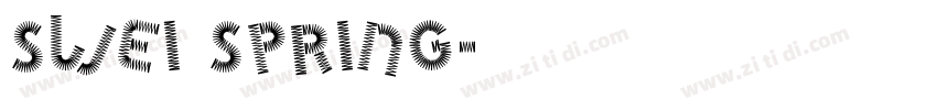 Swei Spring字体转换